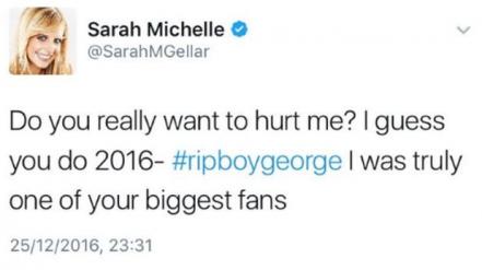 Pensó que Boy George había fallecido