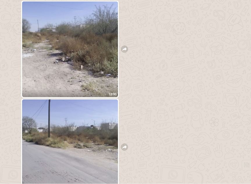 Colonos piden urgente limpieza 