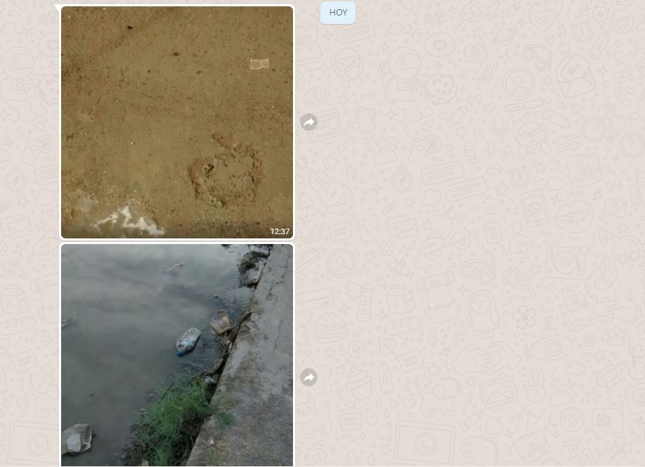 Reportan fuga de agua potable