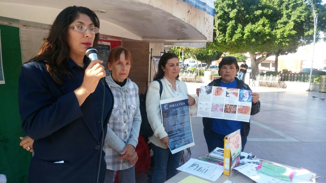 Frente Nacional por la Familia y Consejo Nacional de Laicos protestan en Plaza de Armas