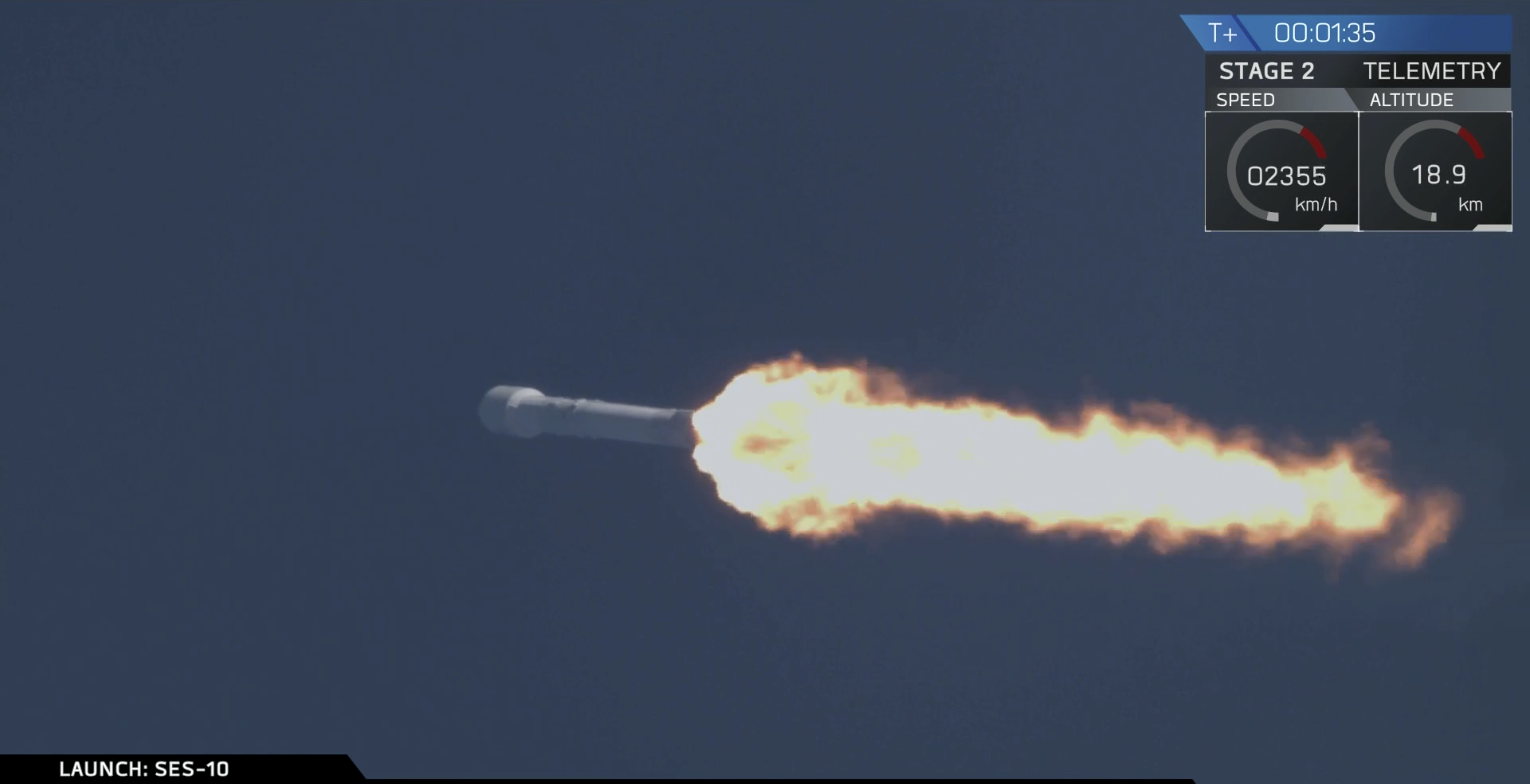 SpaceX hace historia al enviar al espacio cohete reusado