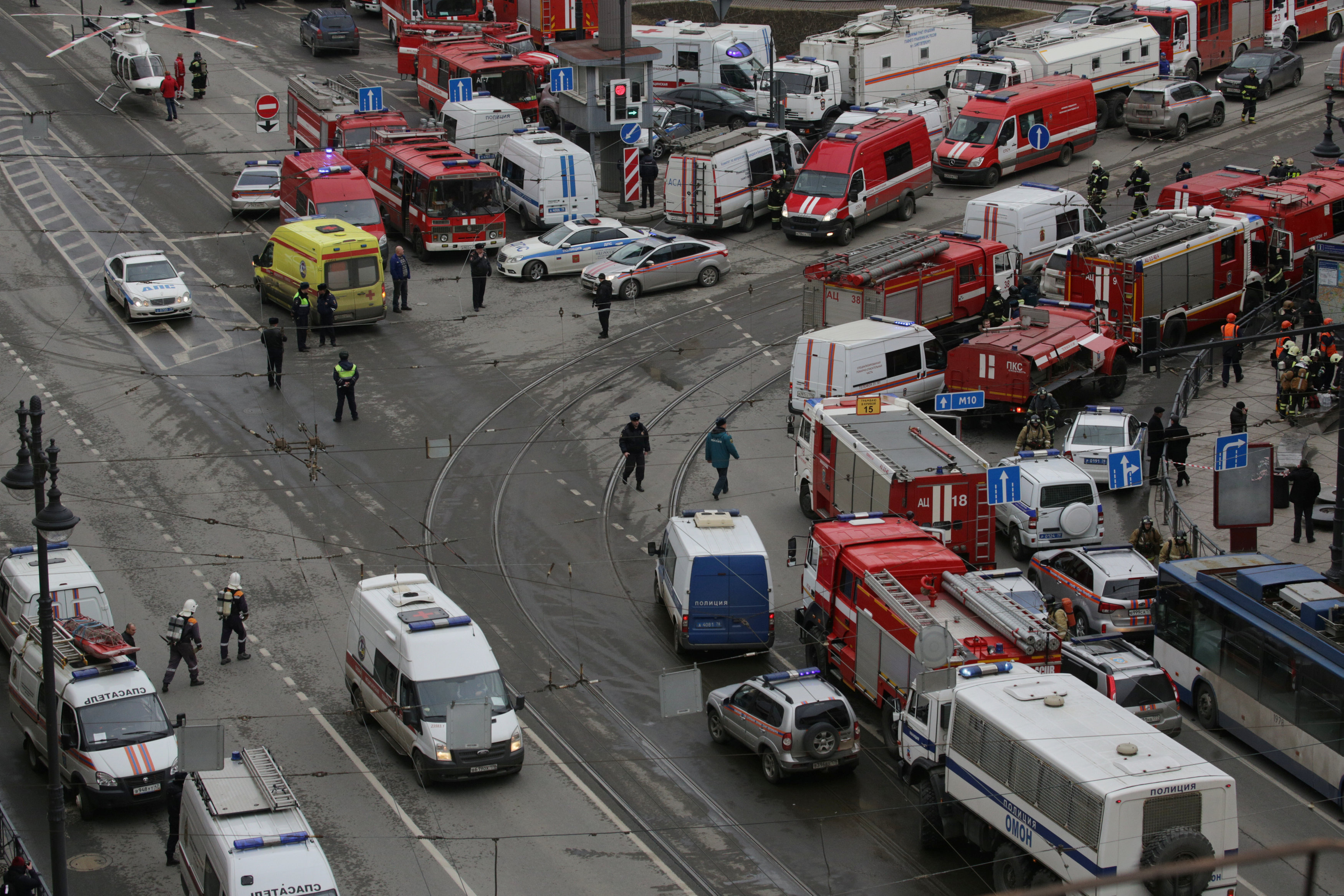 FOTOGALERÍA: La devastación tras el atentado terrorista en Rusia
