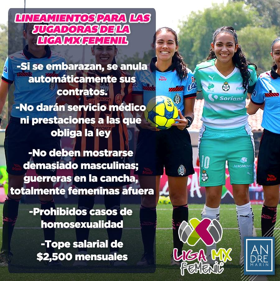 Ni embarazadas ni homosexuales... Las 'reglas' de la Liga Mx Femenil