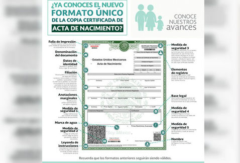 Ya no harás filas para tramitar acta de nacimiento... si eres de estos 5 estados