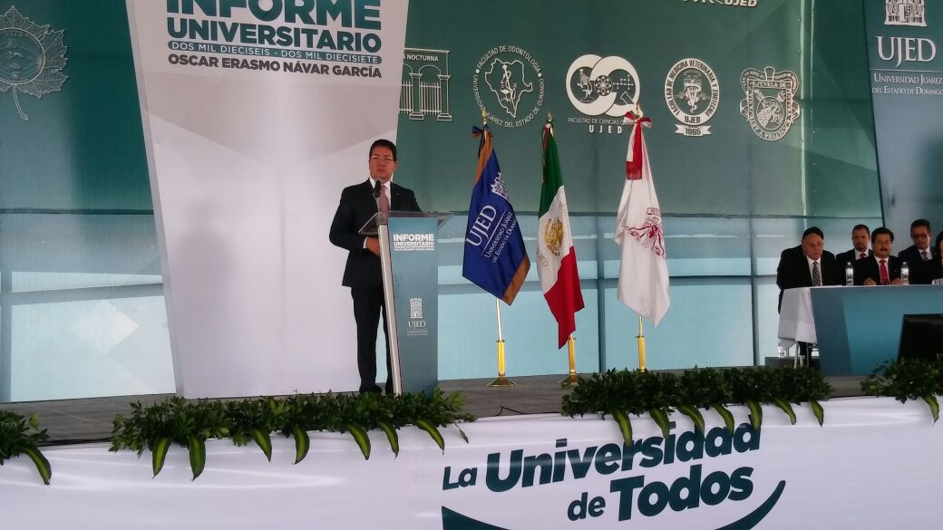 Rector de la UJED rindió quinto informe de actividades | Telediario México