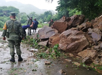 Tormenta tropical ‘Narda’ deja una persona desaparecida en Guerrero