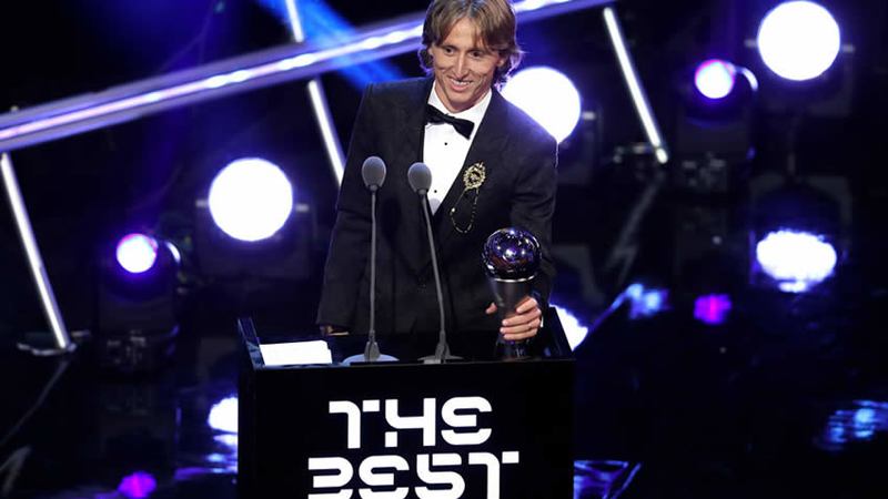 Luka Modric destronó a Cristiano y es el nuevo The Best de FIFA
