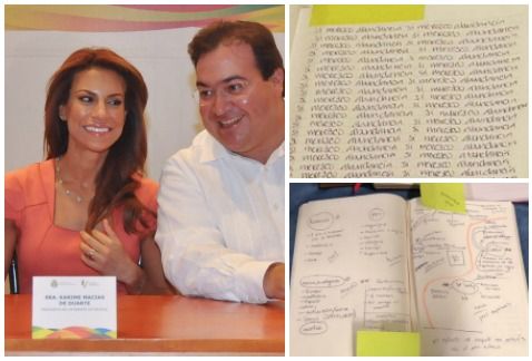 Karime Macías exige diarios donde escribió 