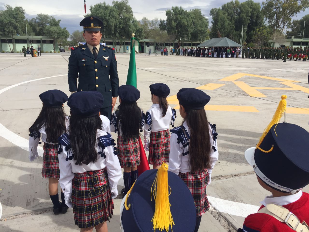 Ejercito Mexicano celebró el 197 aniversario de la bandera de México en Torreón