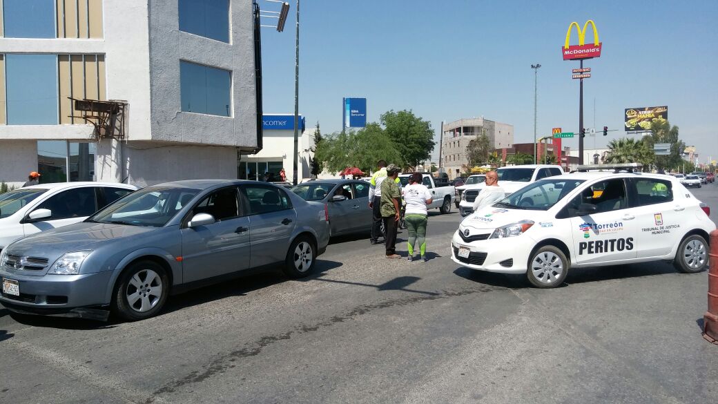 Tras accidente, incrementa caos vial por obras en Diagonal Reforma