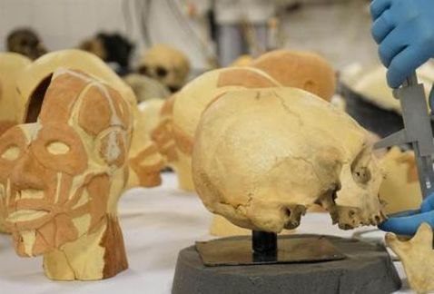 Revelan rostros de 3 mil años de pobladores de Tiahuanaco