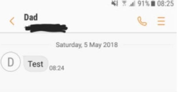 ¡Desde el más allá!: Joven queda en shock luego de recibir un Whatsapp de su padre fallecido (FOTO)