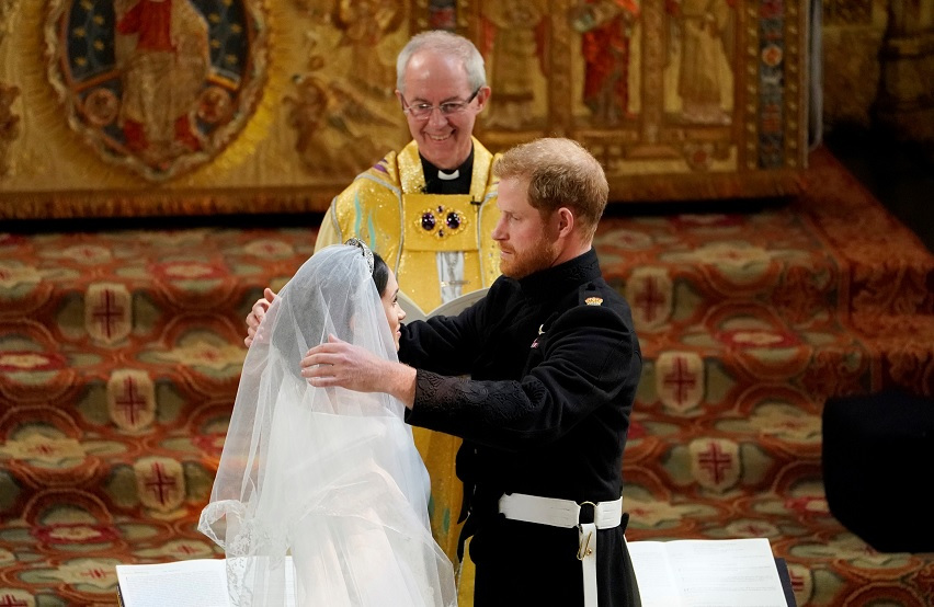  

El príncipe Harry y Meghan Markle ya son marido y mujer