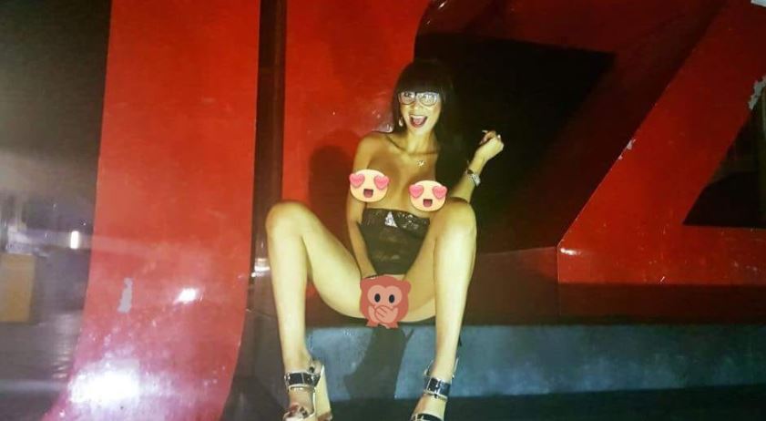 Detienen a famosa actriz porno por darse placer en las calles de Ciudad Juárez (FOTO)