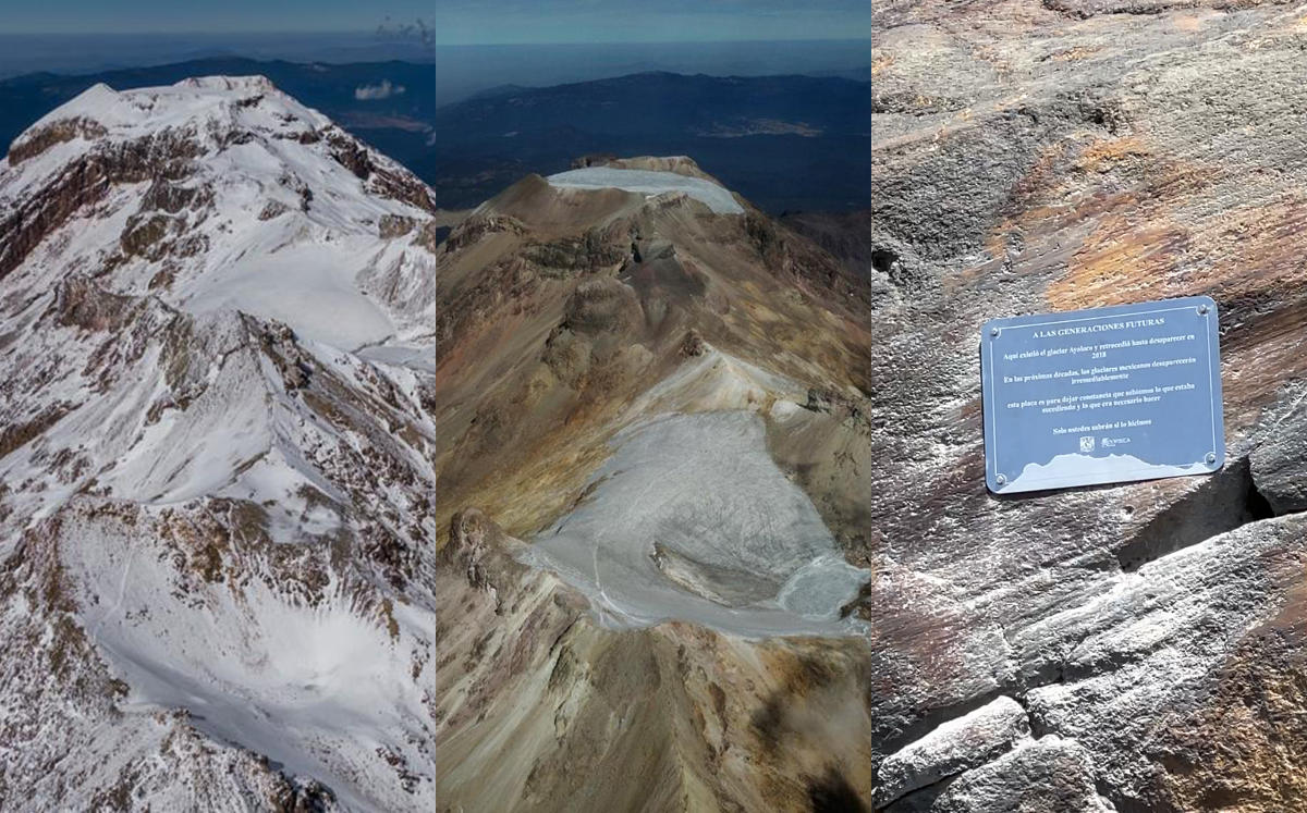 Declaran extinto el glaciar Ayoloco en cumbre del Iztaccíhuatl