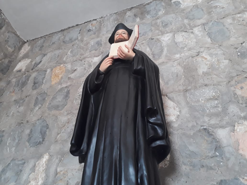 Presentan capilla en honor a San Ignacio Loyola en el Cristo de las Noas