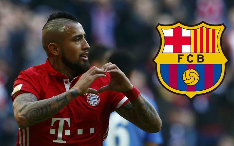 Arturo Vidal apunto de fichar con el Barcelona