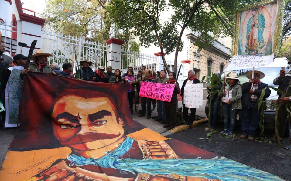 En CDMX, habitantes de Atenco marcharán esta tarde contra el NAIM