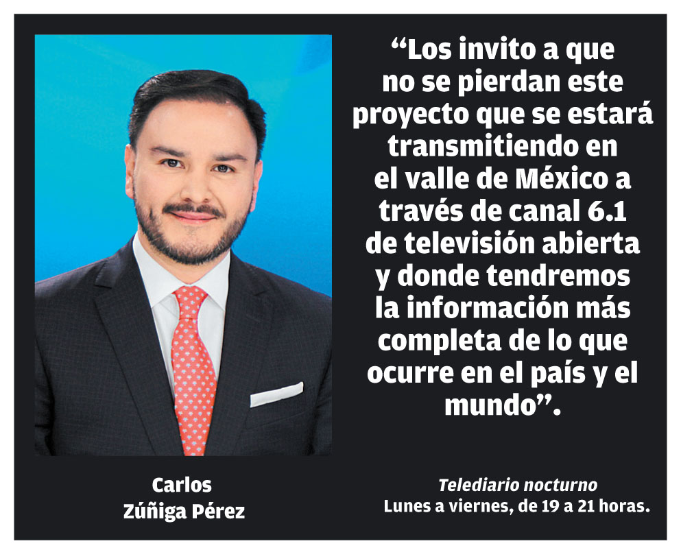 Telediario inicia transmisiones en CdMx