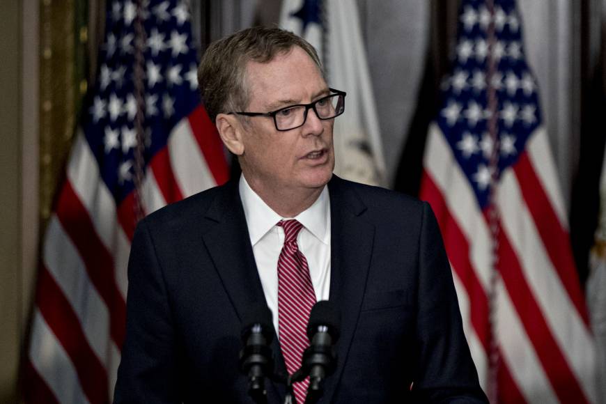 Acuerdo comercial tendrá una vigencia de 16 años: Lighthizer
