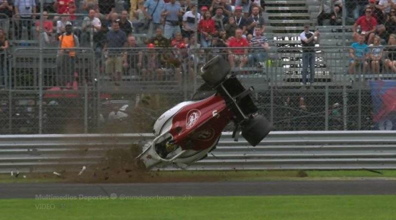 #VIDEO Aparatoso y ESCALOFRIANTE accidente sacude la Fórmula 1