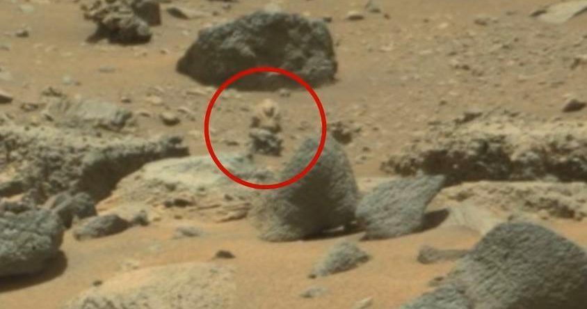 La NASA, ¿captó soldado extraterrestre en Marte?