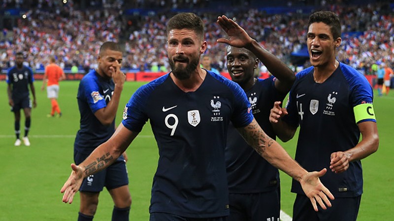 Francia venció a Holanda y es líder de Grupo 1 en la Liga de Naciones