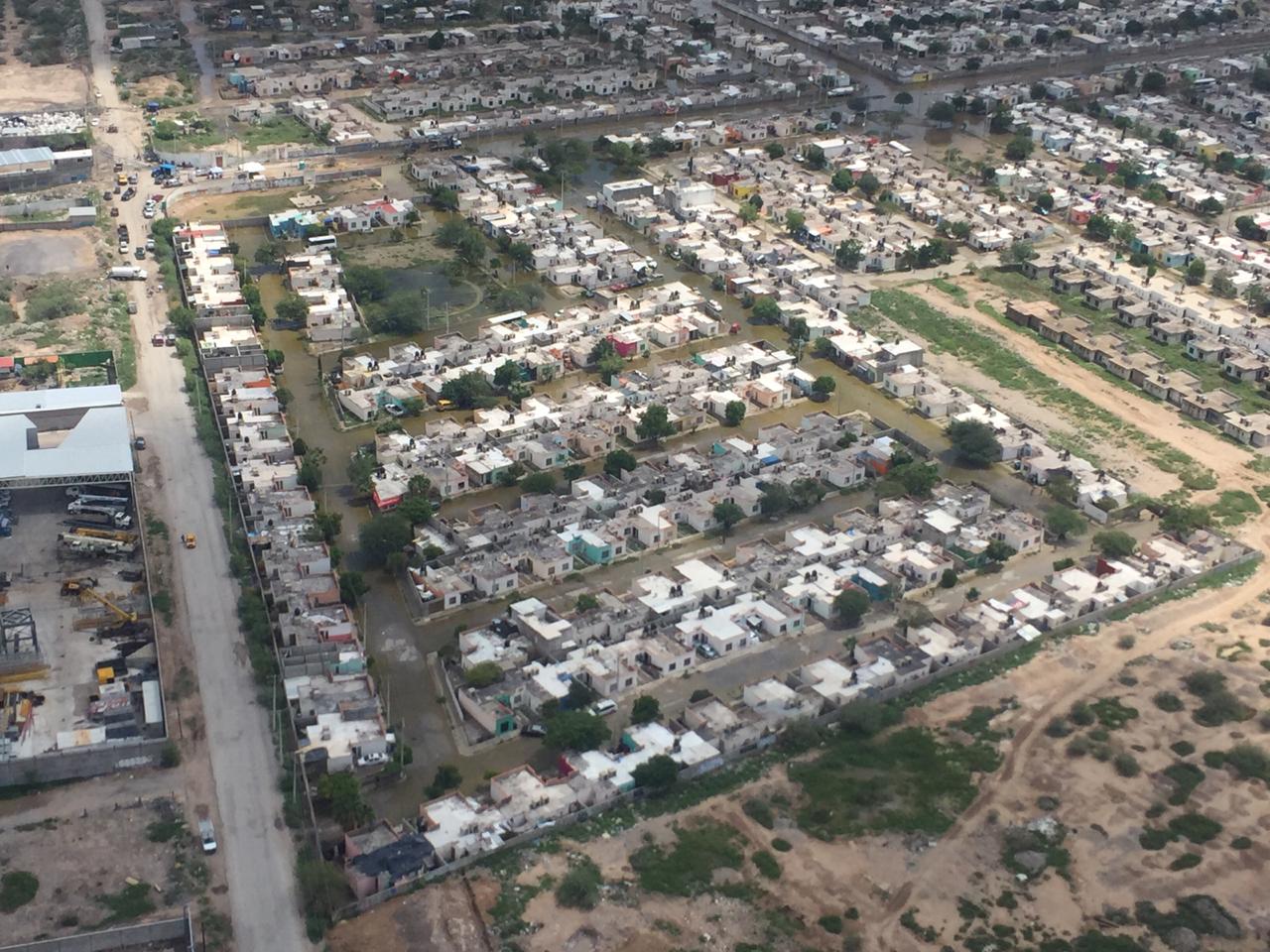 Avanza estrategia de Coahuila en zonas afectadas por lluvias en Torreón