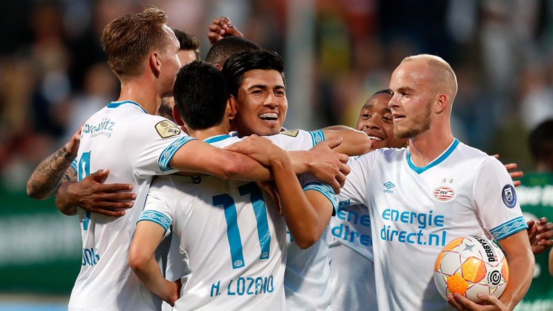 Chucky y Gutiérrez se fusionaron en goleada del PSV al ADO