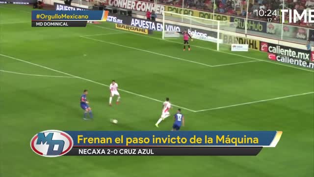 MX - Cruz Azul pierde el invicto ante Necaxa 