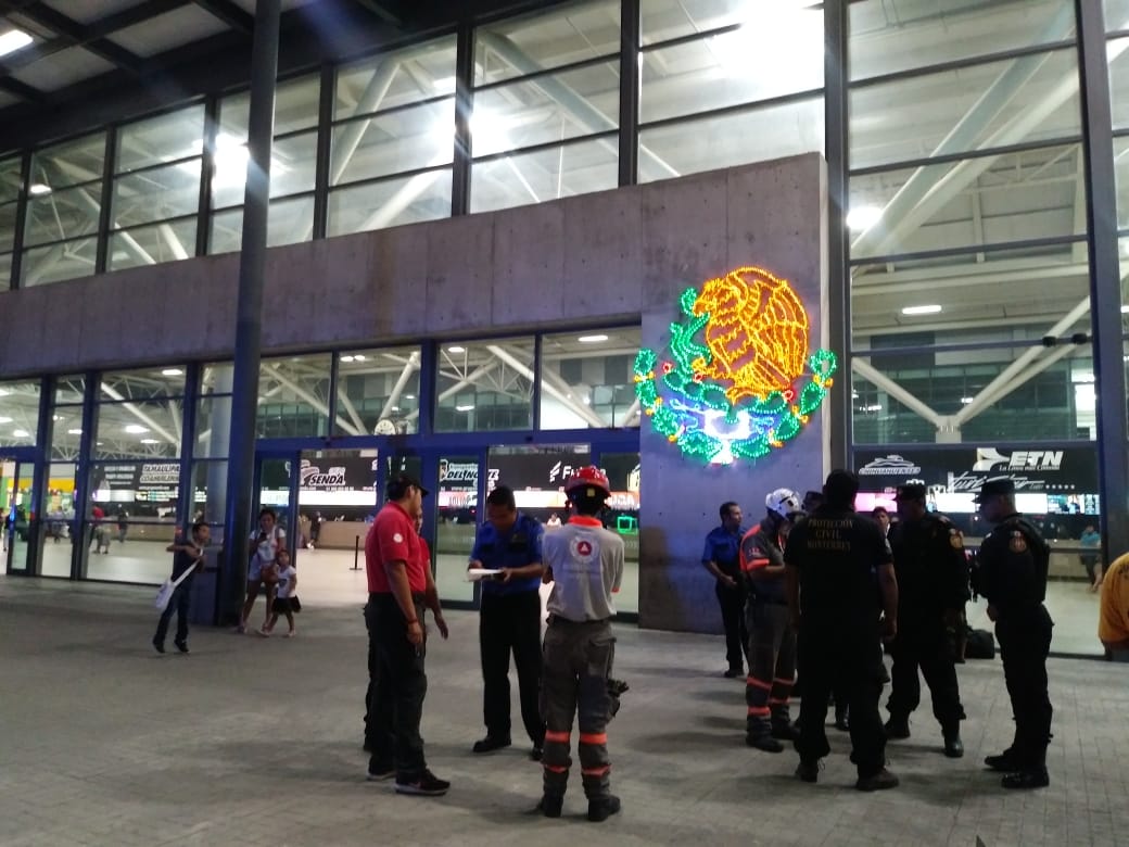 Falsa amenaza de bomba causa movilización en la Central de Autobuses ...