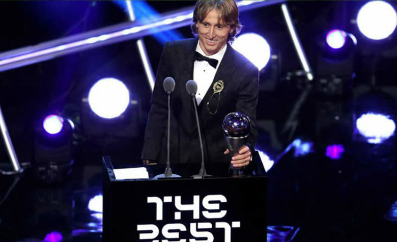 Luka Modric destronó a Cristiano y es el nuevo The Best de FIFA