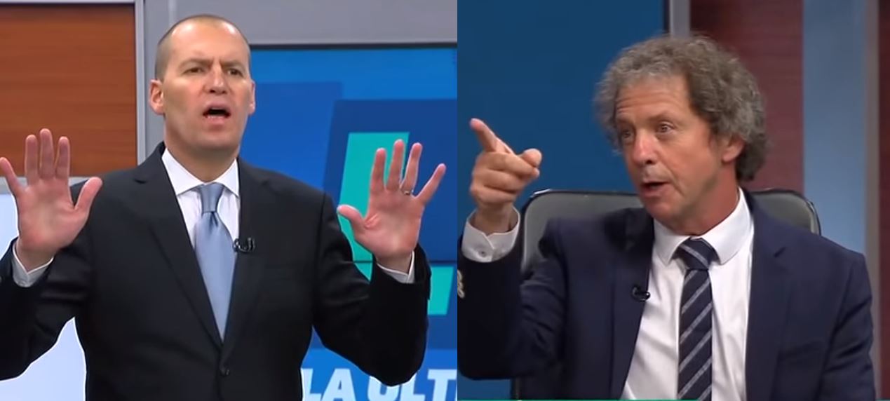 #VIDEO André Marín es AMENAZADO en pleno programa 