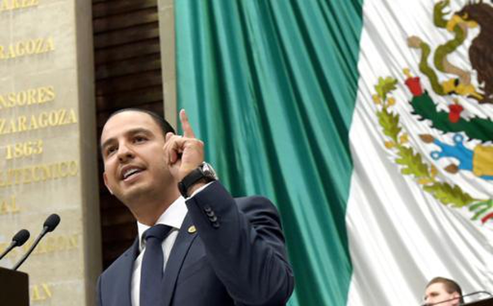 Marko Cortés se registra como candidato a la dirigencia nacional del PAN