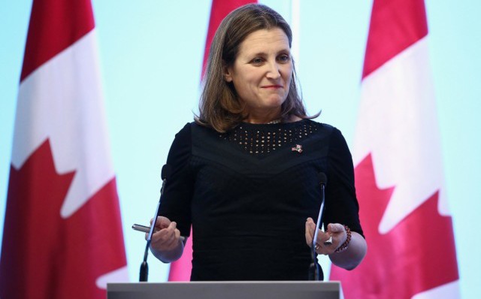 Telediario Media Pacto comercial aumentará salarios a los trabajadores de México: Freeland