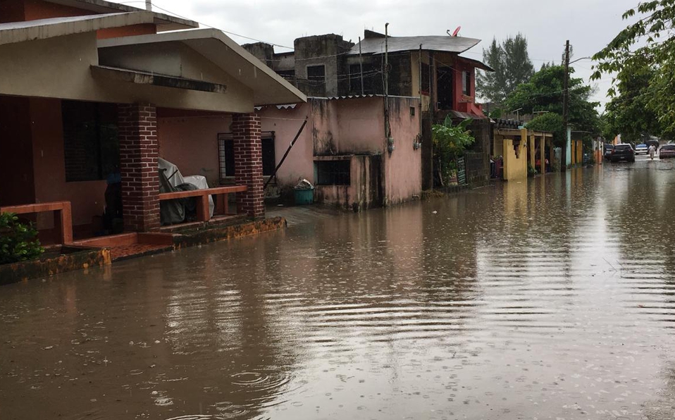 Lluvias dejan inundaciones en Veracruz