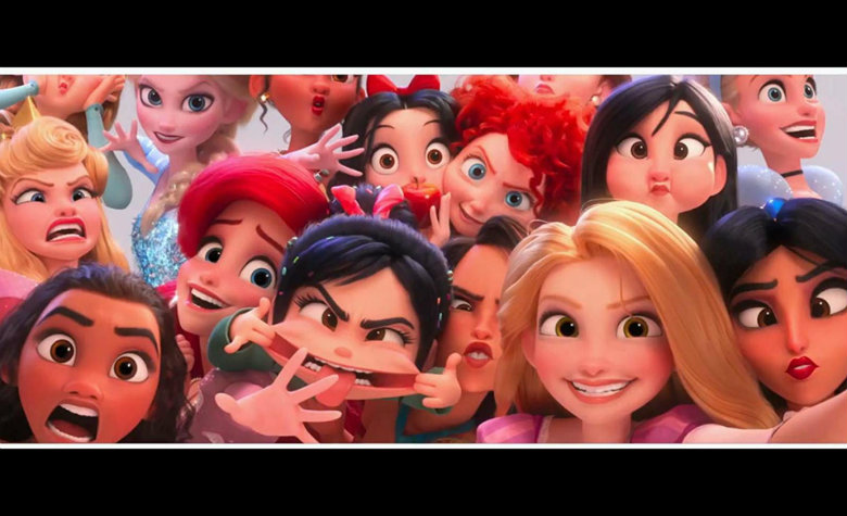 Ralph muestra nuevo avance con las princesas de Disney