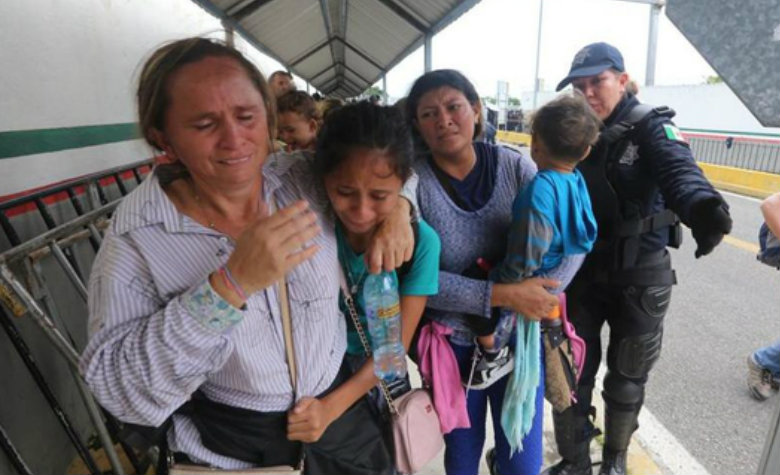 No somos delincuentes: migrantes centroamericanos