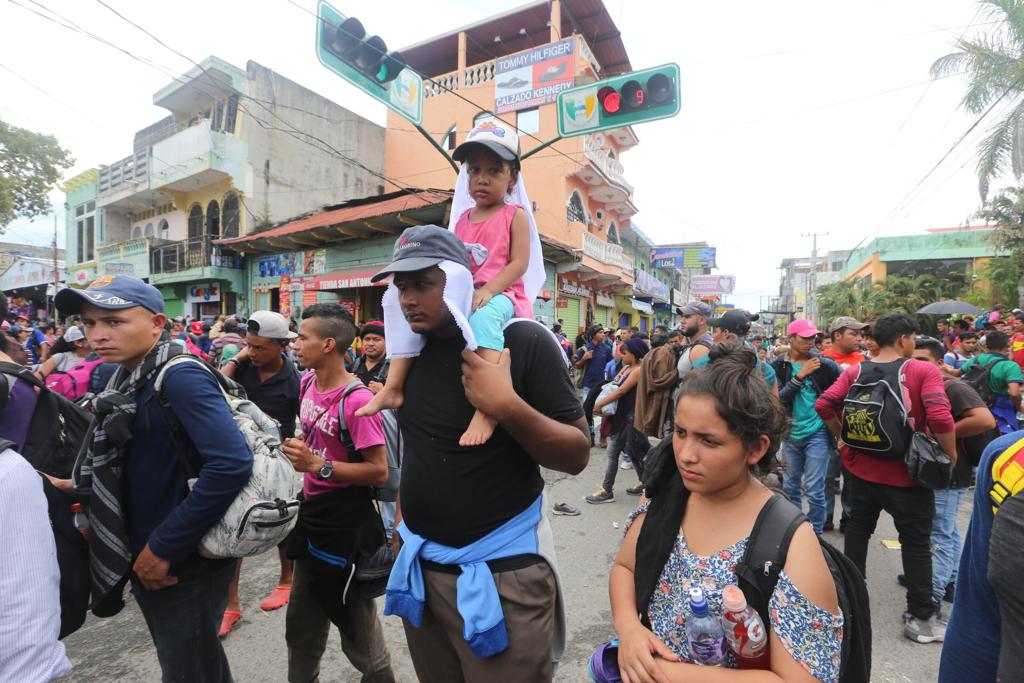 ONU ayudará a México por caravana migrante