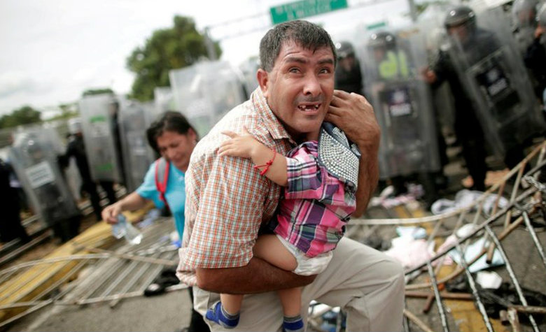 No somos delincuentes: migrantes centroamericanos