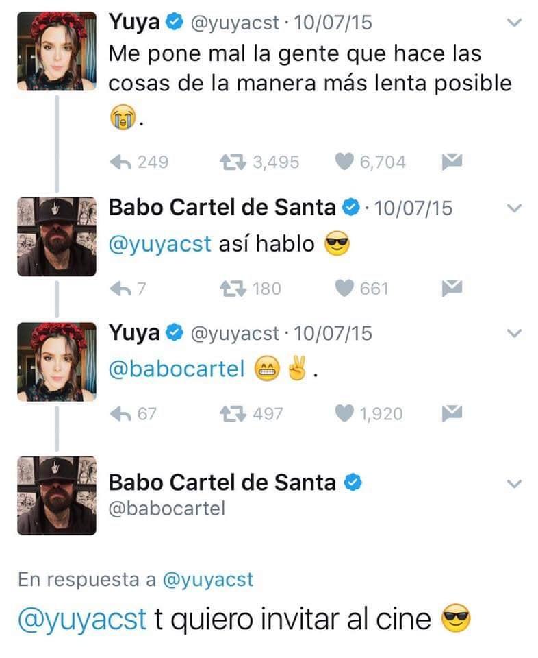 ¿Desaira Yuya invitación de Babo?