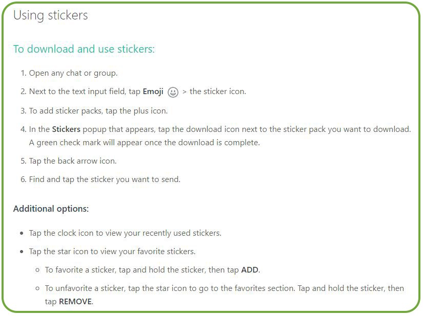 Así serán los nuevos stickers que lanzará WhatsApp