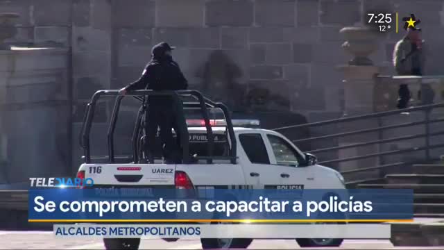Telediario noticia Autoridades reconocieron que falta capacitar a cuerpos policiacos para aplicar el Nuevo Sistema Penal Acusatorio.