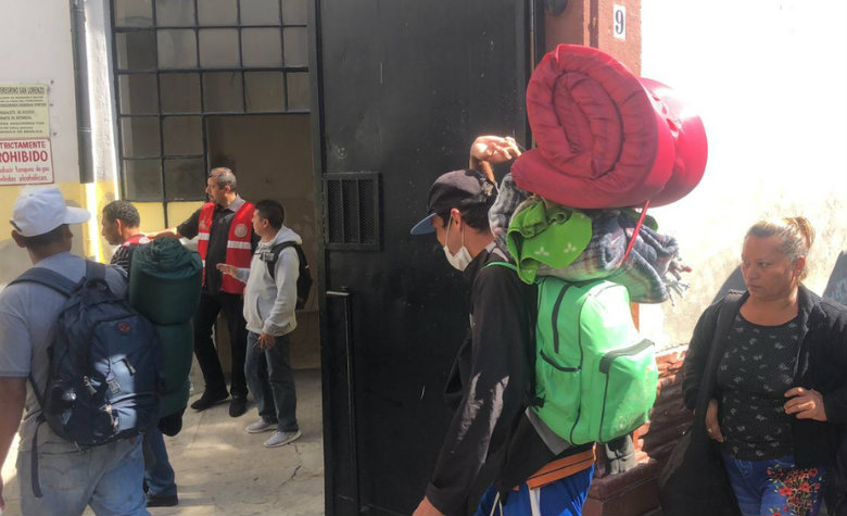 Migrantes no irán al albergue de La Villa por falta de espacio