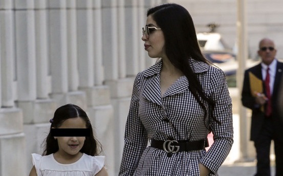 Emma Coronel logró meter un celular al juicio de 'El Chapo'