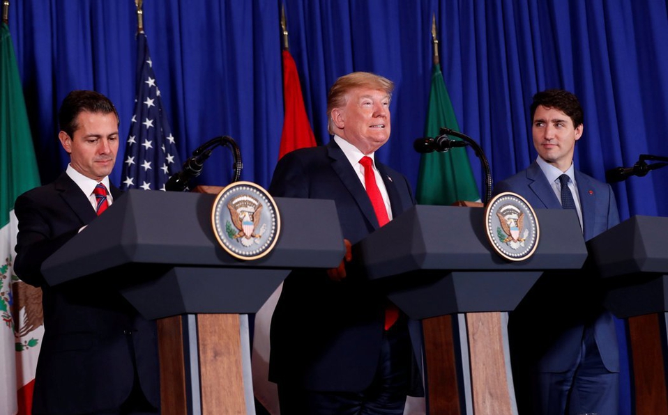 Trump se despide de Peña Nieto: "te deseo lo mejor"