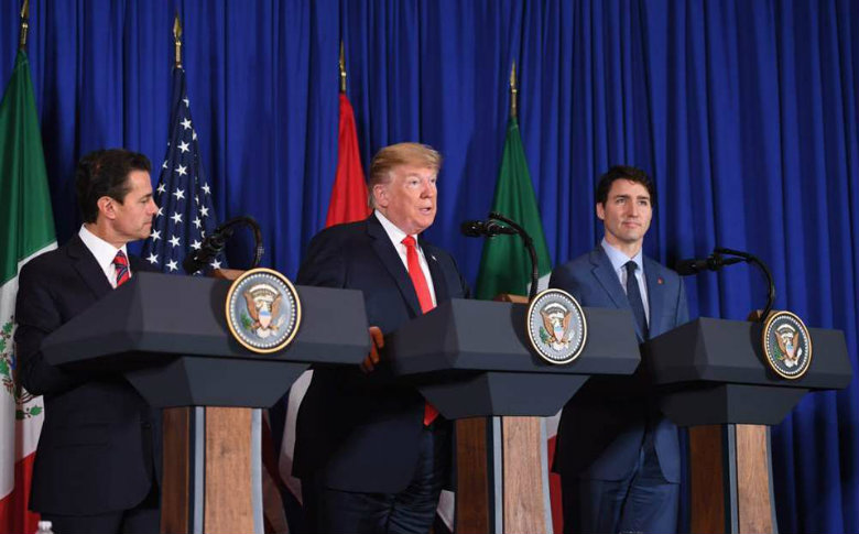 Trump se despide de Peña Nieto: "te deseo lo mejor"