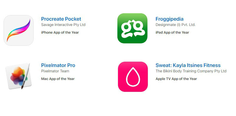Las mejores apps del 2018, según Apple
