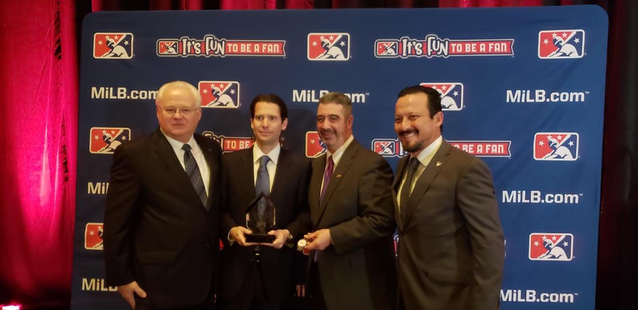 Jesús Dionisio González es designado Ejecutivo del Año por la MiLB