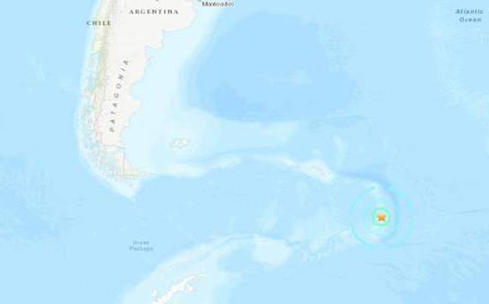 Sismo de 7.1 grados sacude a la Antártida